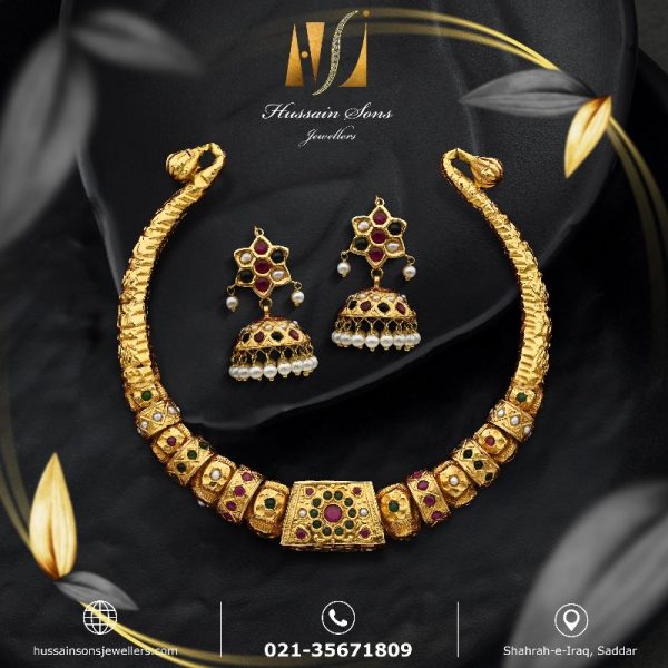 Gold Necklace Design