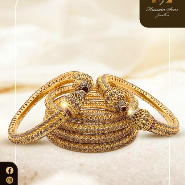 Gold Bangles Design