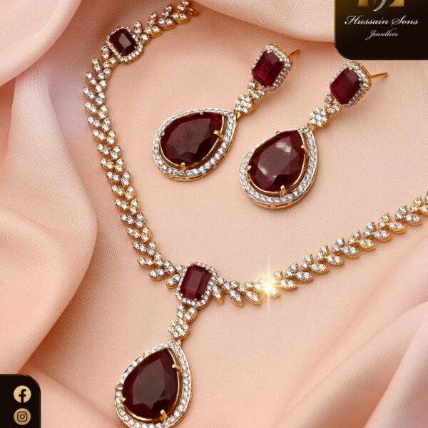 Gold Necklace Design 048