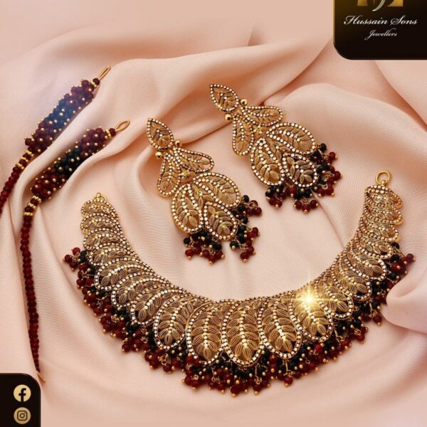 Gold Necklace Design 047