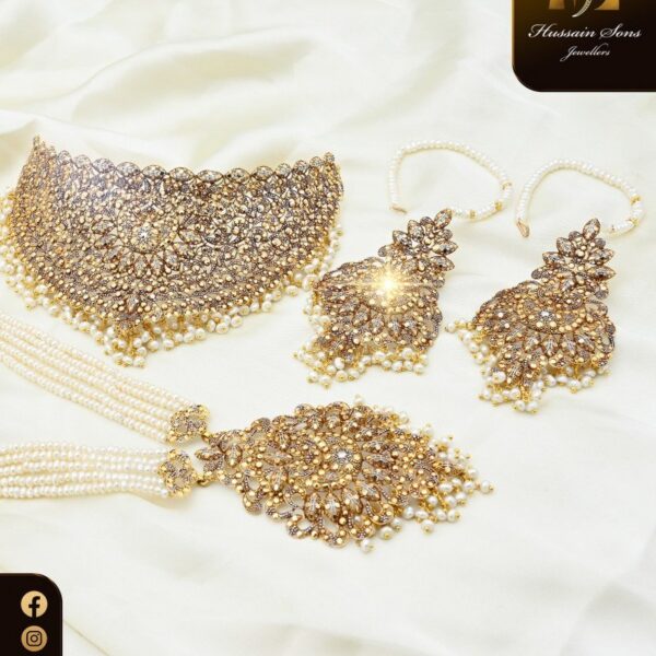 Gold Necklace Design 053